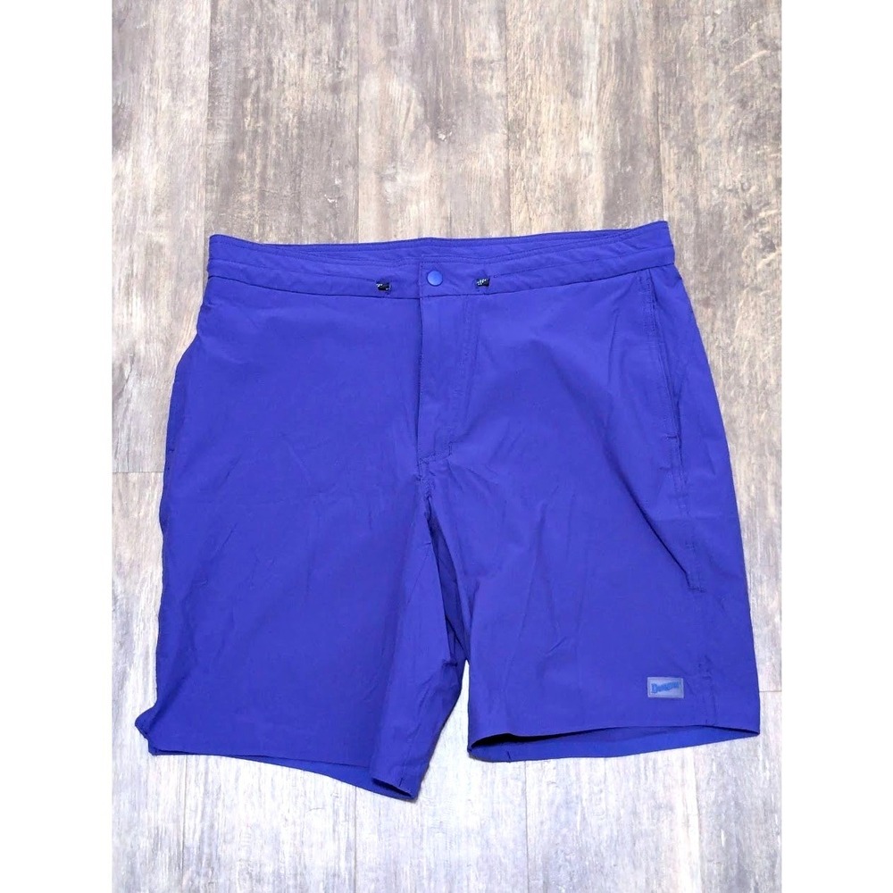 Duluth Trading Co Mens Size 34 Purple‎ Board Shorts Swim Trunks Quick Dry